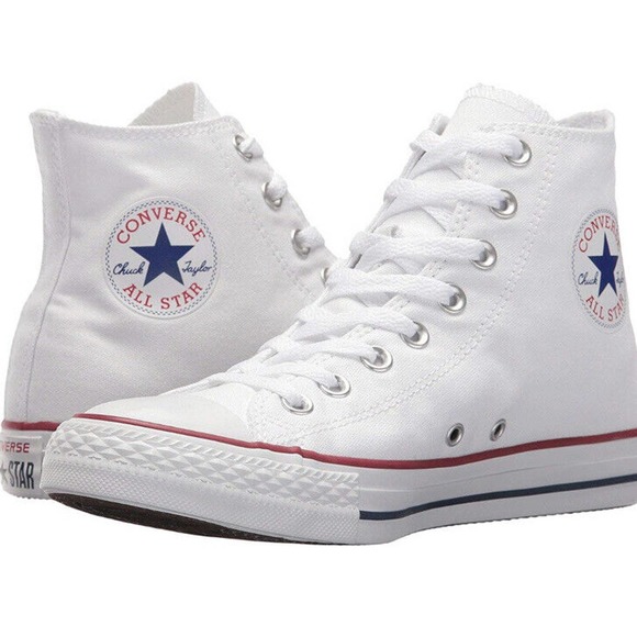 Converse Other - Converse Chuck Taylor All Star Hi Top Shoes M7650 Optical White New M8.5; W10.5